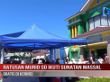 RATUSAN MURID SD IKUTI SUNATAN MASSAL GRATIS DI KERINCI