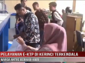 PELAYANAN E KTP DI KERINCI TERKENDALA, WARGA ANTRE BERHARI HARI