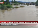 BANJIR RENDAM JALAN UTAMA DI SIMPANG TIGA RAWANG, AKTIVITAS WARGA TERGANGGU