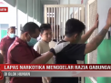 LAPAS NARKOTIKA MENGGELAR RAZIA GABUNGAN DI BLOK HUNIAN