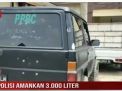 POLISI AMANKAN 3 000 LITER SOLAR OPLOSAN DI MERANGIN