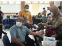 BUPATI BUNGO MENINJAU VAKSINASI BOOSTER ASN DAN HONORER