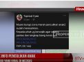HOAX INFO PENCULIKAN ANAK DIBUNGO YANG VIRAL DI MEDSOS