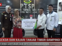 SEKDA DAN KAJARI TANJAB TIMUR DAMPINGI PRIYANI TERIMA SANTUNAN DARI BPJS KETENAGAKERJAAN