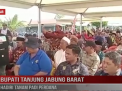 BUPATI TANJUNG JABUNG BARAT HADIRI TANAM PADI PERDANA