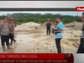 GEREBEK TAMBANG EMAS ILEGAL, POLISI AMANKAN 13 ORANG PEKERJA DAN 1 UNIT EXCAVATOR