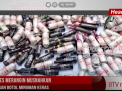 POLRES MERANGIN MUSNAHKAN RATUSAN BOTOL MINUMAN KERAS