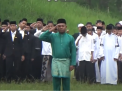 BUPATI TANJAB TIMUR JADI INSPEKTUR UPACARA DI HARI AMAL BAKTI KEMENAG KE 77 TAHUN 2023