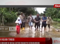 CURAH HUJAN TINGGI, WARGA DUSUN IV DESA CATUR RAHAYU KEBANJIRAN