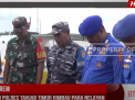 CUACA EKSTREM, SAT POLAIRUD POLRES TANJAB TIMUR HIMBAU PARA NELAYAN