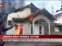 DIDUGA ARUS PENDEK LISTRIK, SATU UNIT RUMAH DI SUKA KARYA HANGUS DILALAP SI JAGO MERAH