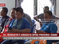 HJ NURHAYATI ANGGOTA DPRD PROVINSI JAMBI DARI PARTAI DEMOKRAT RESES DI TANJAB TIMUR