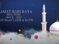 UCAPAN SELAMAT IDUL FITRI BTV & BVSNET