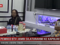 PEMRED BTV JAMBI SILATURAHMI KE KAPOLRES TANJUNG JABUNG TIMUR