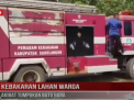 KEBAKARAN LAHAN WARGA AKIBAT TUMPUKAN BATU BARA