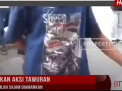 POLISI GAGALKAN AKSI TAWURAN, 4 ORANG DAN SEJUMLAH SAJAM DIAMANKAN