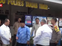 KAPOLRES DAMPINGI FIELD MANAGER PETRO CHINA MERESMIKAN GEDUNG PELAYANAN TERPADU POLRES TANJAB TIMUR