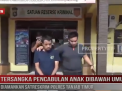 TERSANGKA PENCABULAN ANAK DIBAWAH UMUR DIAMANKAN SATRESKRIM POLRES TANJAB TIMUR