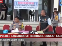 POLRES TANJABBARAT BERHASIL UNGKAP KASUS PENGEDAR GANJA 1,5 KG
