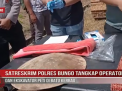 SATRESKRIM POLRES BUNGO TANGKAP OPERATOR DAN EKSKAVATOR PETI DI BATU KERBAU
