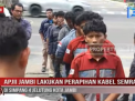 APJII JAMBI LAKUKAN PERAPIHAN KABEL SEMRAWUT DI SIMPANG 4 JELUTUNG KOTA JAMBI