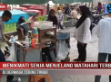MENIKMATI SENJA MENJELANG MATAHARI TERBENAM DI DERMAGA TEBING TINGGI