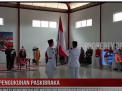 BUPATI KUKUHKAN 56 PASUKAN PENGIBAR BENDERA KAB BUNGO TAHUN 2021