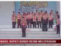 WAKIL BUPATI BUNGO RESMI MELEPASKAN 32 KONTINGEN PRAMUKA JAMBORE DAERAH PROVINSI JAMBI