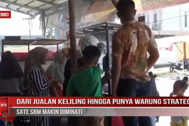 DARI JUALAN KELILING HINGGA PUNYA WARUNG STRATEGIS, SATE SBM MAKIN DIMINATI