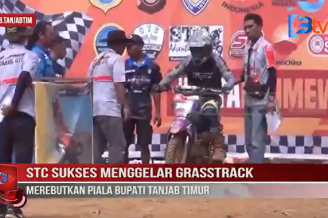 STC SUKSES MENGGELAR GRASSTRACK MEREBUTKAN PIALA BUPATI TANJAB TIMUR