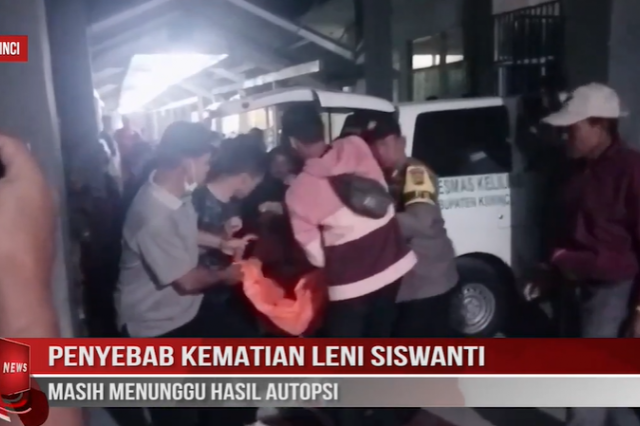 PENYEBAB KEMATIAN LENI SISWANTI MASIH MENUNGGU HASIL AUTOPSI