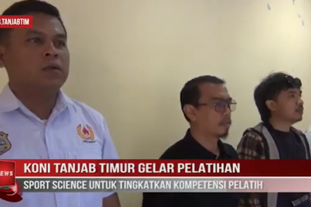 KONI TANJAB TIMUR GELAR PELATIHAN SPORT SCIENCE UNTUK TINGKATKAN KOMPETENSI PELATIH