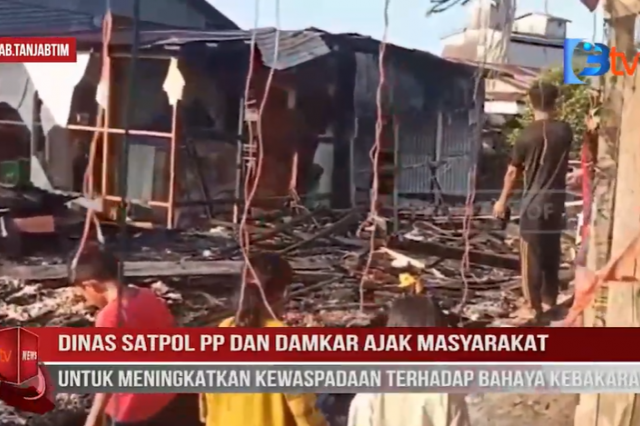 DINAS SATPOL PP DAN DAMKAR AJAK MASYARAKAT UNTUK MENINGKATKAN KEWASPADAAN TERHADAP BAHAYA KEBAKA