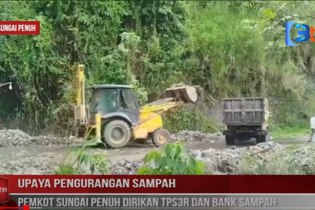 UPAYA PENGURANGAN SAMPAH, PEMKOT SUNGAI PENUH DIRIKAN TPS3R DAN BANK SAMPAH