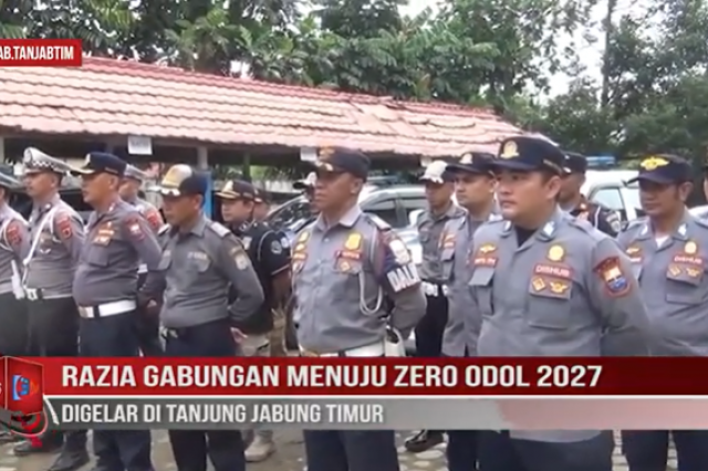 RAZIA GABUNGAN MENUJU ZERO ODOL 2027 DIGELAR DI TANJUNG JABUNG TIMUR