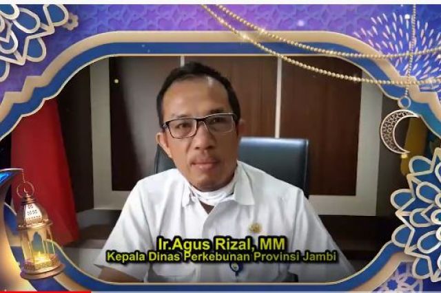 UCAPAN IDUL FITRI DINAS PERKEBUNAN PROVINSI JAMBI