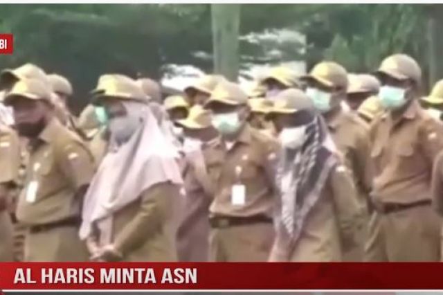 AL HARIS MINTA ASN LEBIH DISIPLIN DALAM BEKERJA