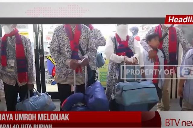 BIAYA UMROH MELONJAK CAPAI 40 JUTA RUPIAH