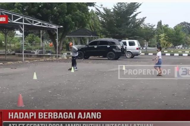 HADAPI BERBAGAI AJANG ATLET SEPATU RODA JAMBI BUTUH LINTASAN LATIHAN