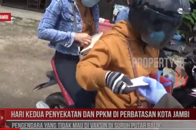 HARI KEDUA PENYEKATAN DAN PPKM DI PERBATASAN KOTA JAMBI