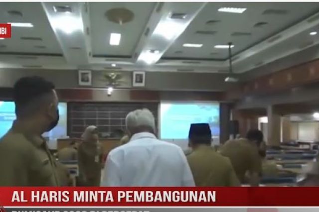 AL HARIS MINTA PEMBANGUNAN DUMISAKE 2022 DI PERCEPAT