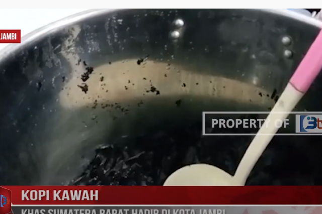 KOPI KAWAH KHAS SUMATERA BARAT HADIR DI KOTA JAMBI