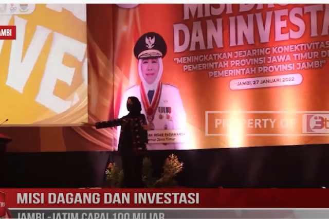 MISI DAGANG DAN INVESTASI JAMBI JATIM CAPAI 100 MILIAR