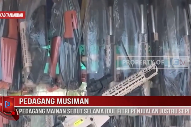 PEDAGANG MUSIMAN,PEDAGANG MAINAN SEBUT SELAMA IDUL FITRI PENJUALAN JUSTRU SEPI