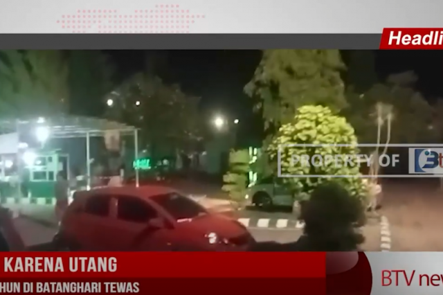 DIDUGA KARENA UTANG, PRIA 30 TAHUN DI BATANGHARI TEWAS