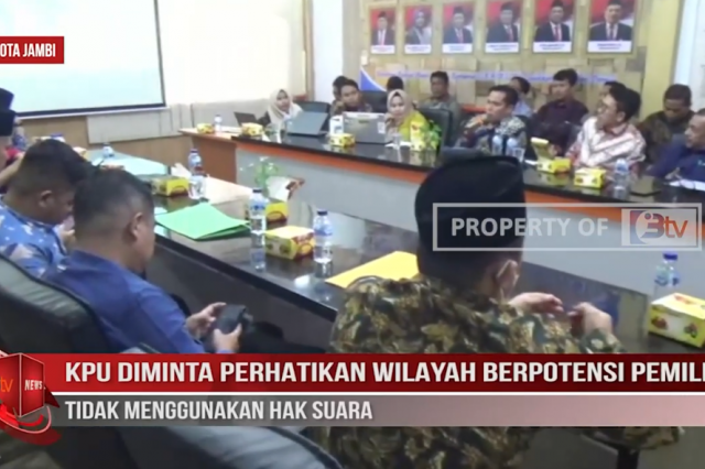 KPU DIMINTA PERHATIKAN WILAYAH BERPOTENSI PEMILIH TIDAK MENGGUNAKAN HAK SUARA