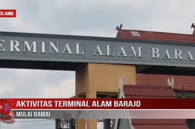AKTIVITAS TERMINAL ALAM BARAJO MULAI RAMAI