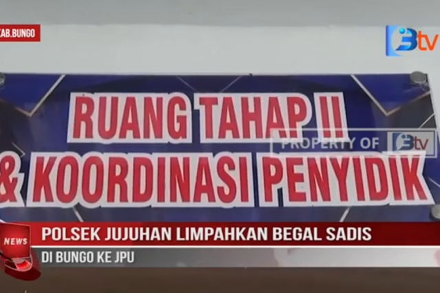 POLSEK JUJUHAN LIMPAHKAN BEGAL SADIS DI BUNGO KE JPU