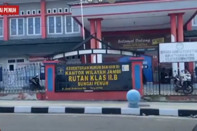 RUTAN KELAS 2B  SUNGAI PENUH AJUKAN 100 WARGA BINAAN MENDAPAT REMISI HARI RAYA IDUL FITRI