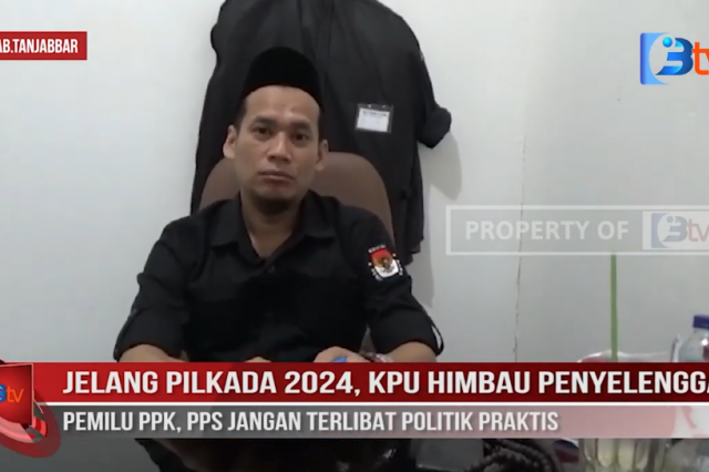 JELANG PILKADA 2024, KPU HIMBAU PENYELENGGARA PEMILU PPK, PPS JANGAN TERLIBAT POLITIK PRAKTIS